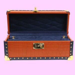 Neo Burnt Orange croco 4 watch case